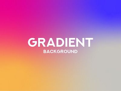 Gradient Background Design branding clean design graphic design illustration ui vector