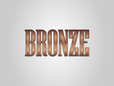 Bronze Gradient Effects