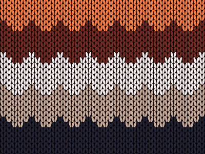 knitting Pattern Design branding clean design graphic design illustration vector