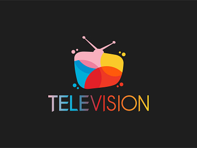 Television Logo Design branding clean design graphic design illustration logo vector