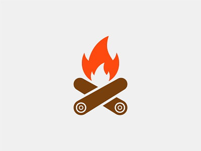 Bonfire Logo Design branding clean design graphic design illustration logo vector