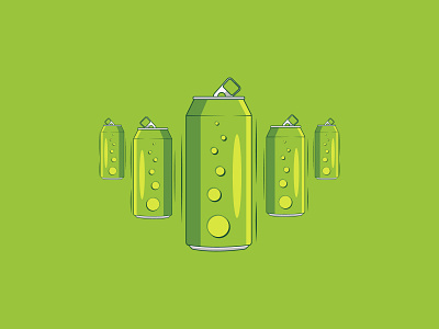 Soda Can Design branding clean design graphic design illustration vector