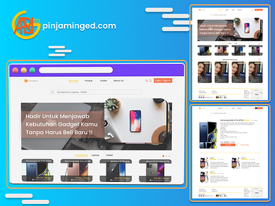 Pinjamin Ged - trusted gadget rental application