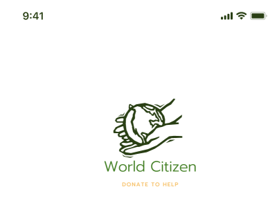 Logo for World Citizen App concept