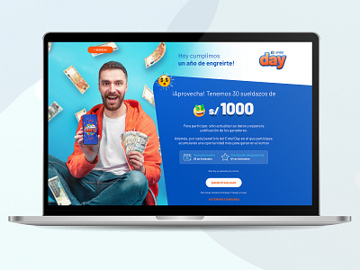 Entel Day - Landing page