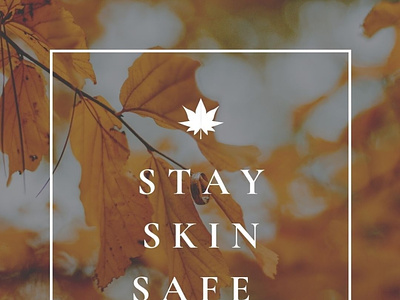 Stay Skin Safe This Fall - by Dr. James Goydos cancer cancer awareness design doctor dr james goydos james goydos melanoma melanoma awareness skin cancer
