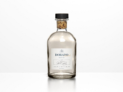 Dorado Mezcal Bottle