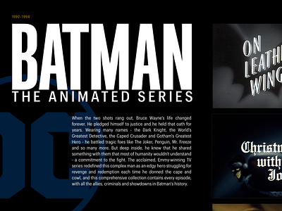 Batman The Animated Series