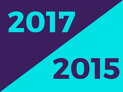 2017 - 2015