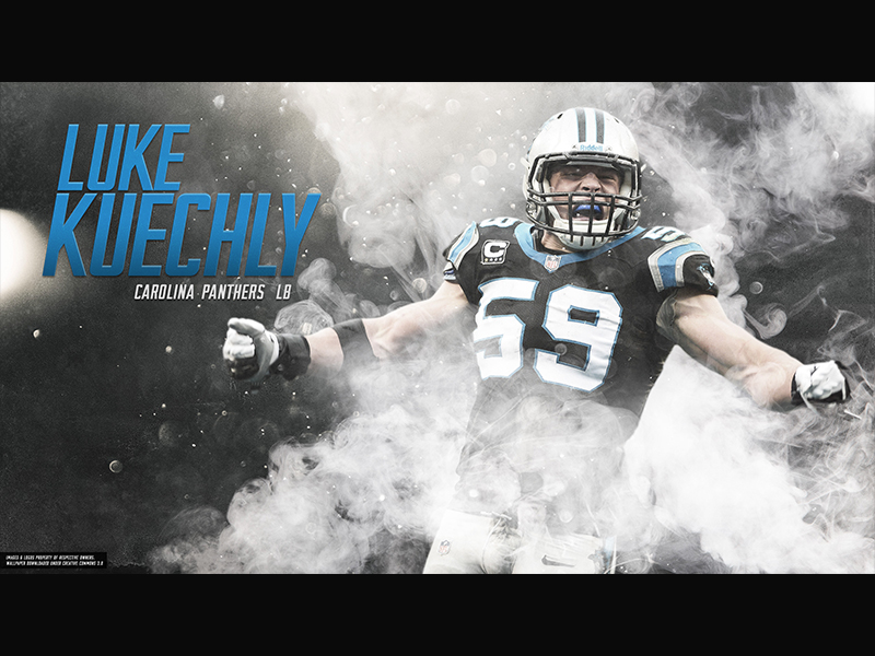 Carolina Panthers - Luke Kuechly by Andy Kimbrell on Dribbble
