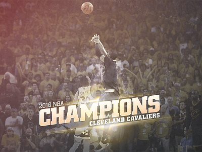 NBA Champs - Irving cavaliers champions cleveland digital art illustration kyrie irving nba photoshop retouching