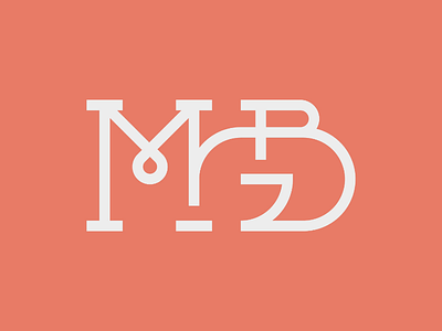 Concept for MGB Accountants accountant branding finance identity initials logo mgb monogram