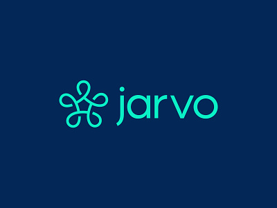 Jarvo logo brand brand identity branding design icon identity j j logo jarvo logo logo design remote remote work turquoise vector