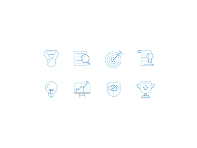 Icons for Trust & Credibility Page