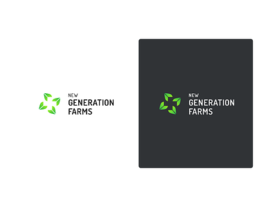 New Generation Farms branding cbd logo medicinal