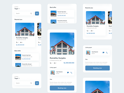 Real Estate - Mobile App Design