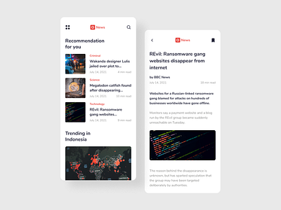 News Platform Mobile App