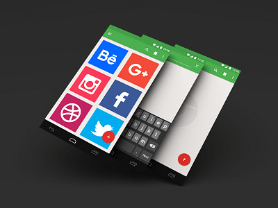 Chrome Redesign Concept #2 android app app design app screen chrome material design redesign screen splash wip wireframe