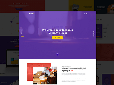 Creative Agency Landing Page