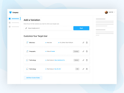 Design a Segmentation Experience