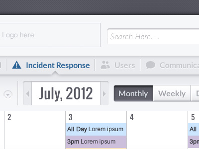 Calendar Dashboard admin panel app app design calendar dashboard ui ux ux design