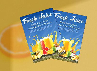 Fresh Juice flyer a4 a4 flyer food flyer food poster fresh juice flyer restaurant restaurant flyer restaurant poster