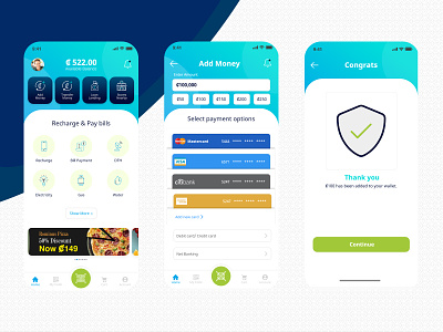 finance app 2d abstract adobe xd app app design banking banking app dailyui dailyuichallenge figma finance finance app money money app ux wallet wallet appp