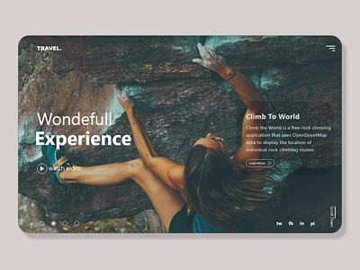 new landing page UI design |  brizmi