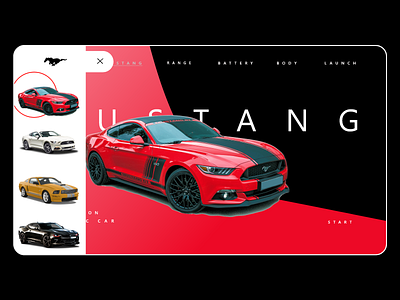 Mustang Lover | UI/UX Design & Prototype