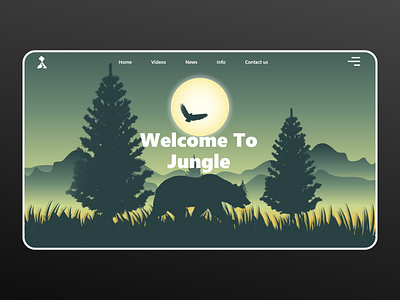 Jungle Web | UI Design & prototype
