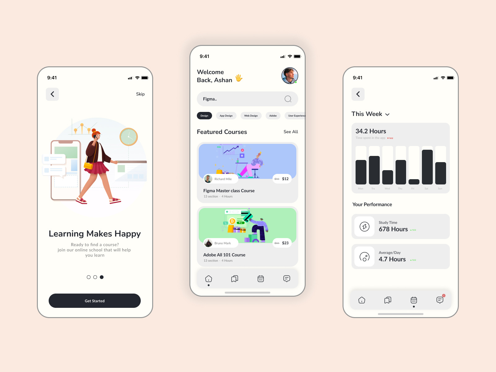Online Learning App Design By Ashan Niroshana On Dribbble Online Learning App Design By Ashan Niroshana On Dribbble