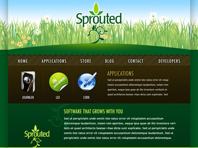 Sprouted