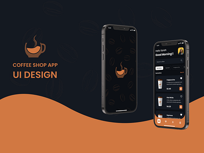 Coffee Shop App - UI DESIGN