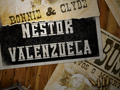 Bonnie & Clyde by Nestor Valenzuela
