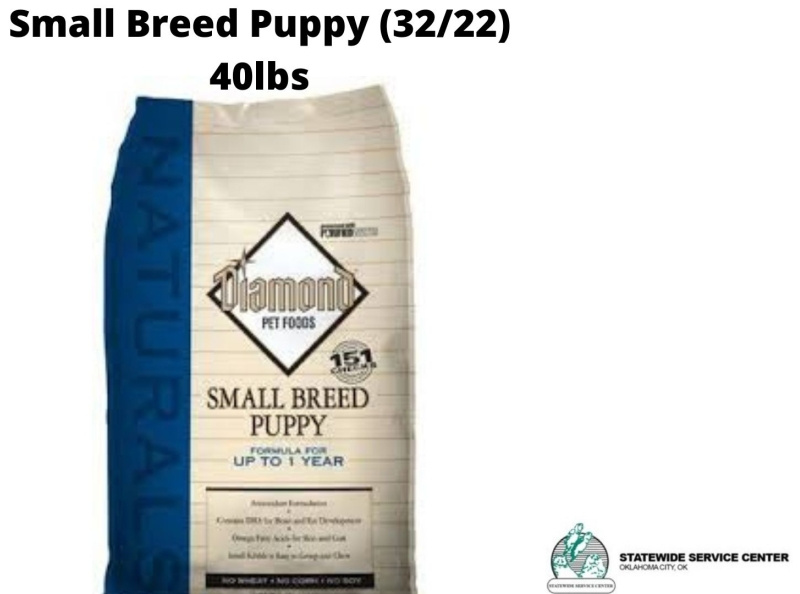 Diamond small 2024 breed puppy food