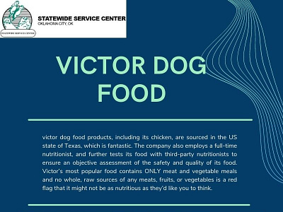 Victor Dog Food