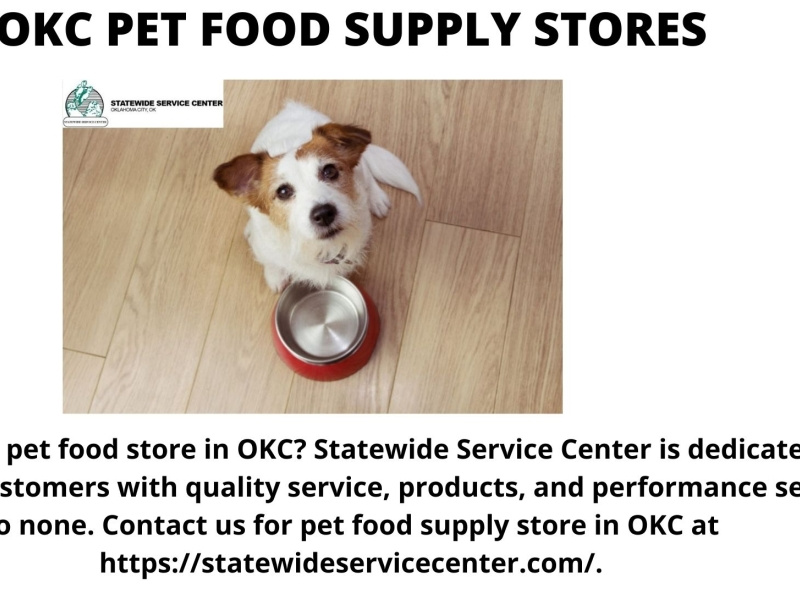 Okc Pet Food Supply Stores by Statewide Service Center on Dribbble
