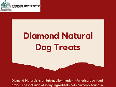 DIAMOND NATURAL DOG TREATS
