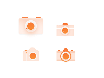 Camera icon first edition design flat icon ui vector