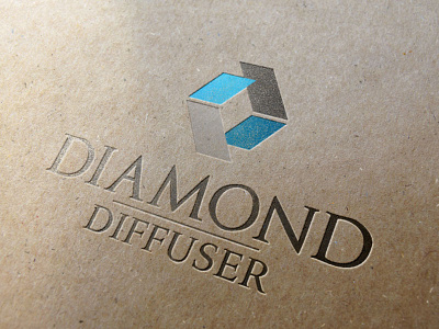 Diamond Diffuser brand identity logo mark type typography