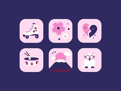 Culture icons by Rijal Susanto on Dribbble