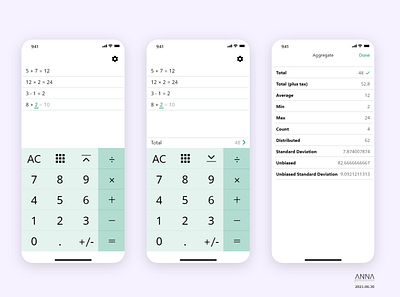 Daily UI 004 - Calculator app calculator design mobile ui 計算機