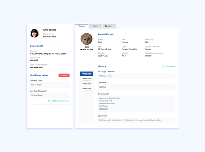 Daily UI 006 - User Profile daily ui daily ui 006 medical profile record ui user user profile