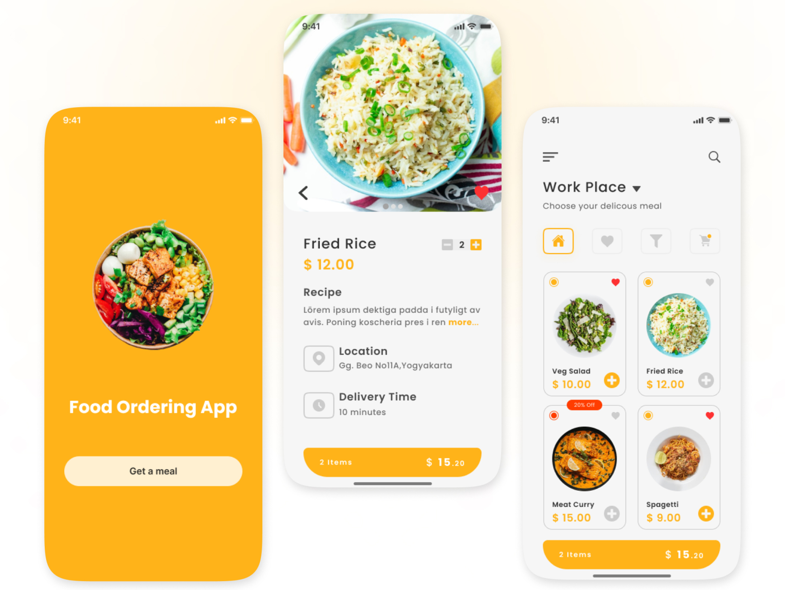 food app business plan