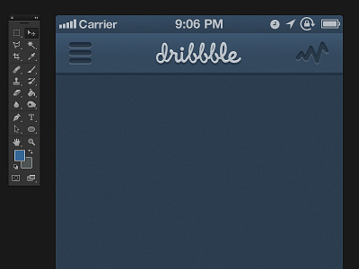 Dribbble app apple design dribbble ios iphone ui