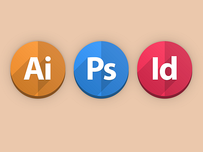 Adobe CC flat icons