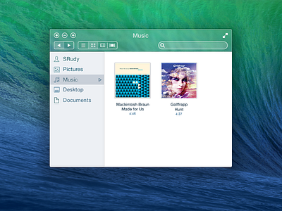 Finder apple finder ios7 mac mavericks mockup osx ui