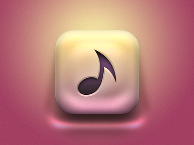 Pearl icon ios music pearl silk ui