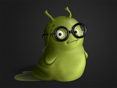 Snail Character art character design digital painting