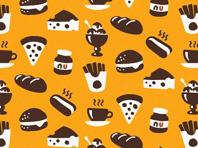 Food Pattern design food pattern
